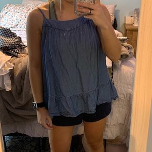 Jean tank top